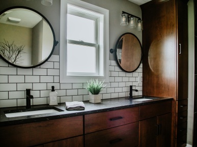 custom kitchen vanity