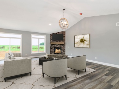 Capstone Custom Homes - the Sequoia - Living Room