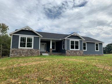 Capstone Custom Homes - the Acadia exterior