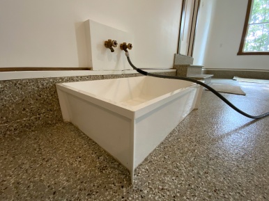 Capstone Custom Homes - Garage Wash Area