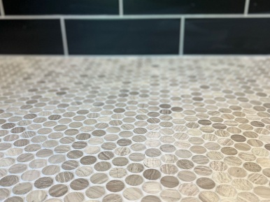 Capstone Custom Homes - Zero Threshold Shower