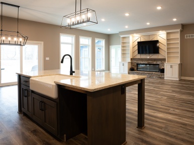 a view of a Capstone great room