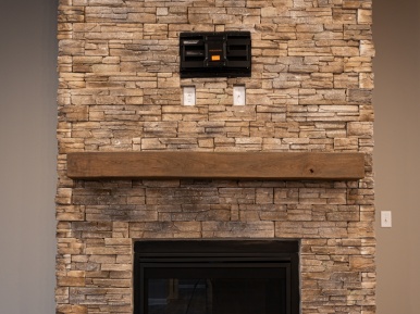Capstone Custom Homes Fireplace