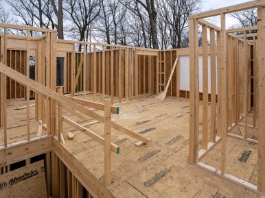 Capstone Custom Homes - Framing Stage