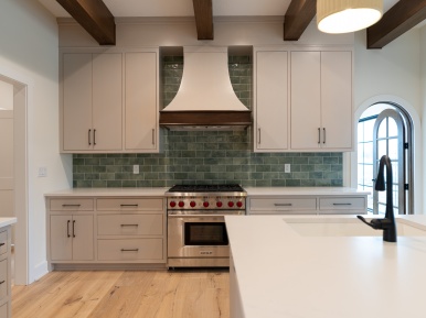 a custom home in LaGrange, Ohio by Capstone