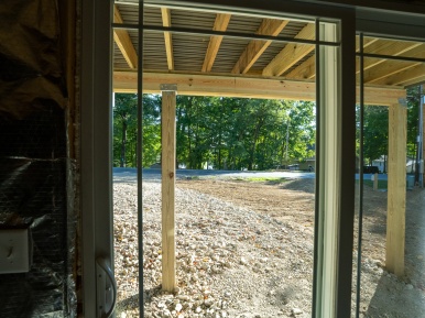 Walk out basement by Capstone Custom Homes