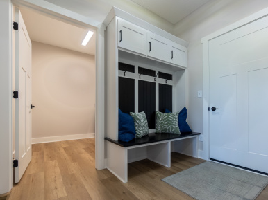 Capstone Custom Homes Mudroom