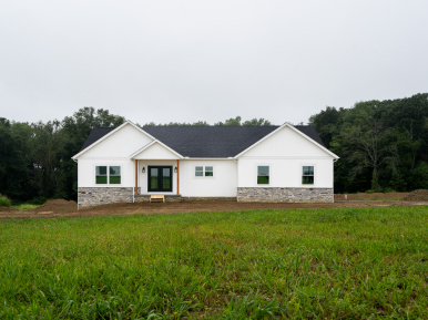 Capstone Home on a rural lot