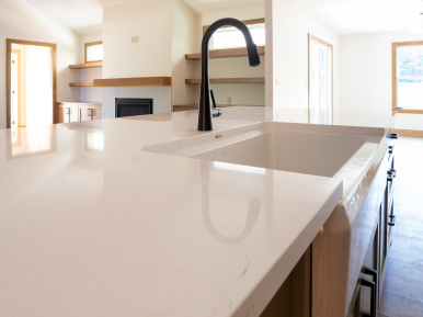 Capstone kitchen countertop, cambria