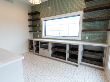 Shelves by Capstone Custom Homes