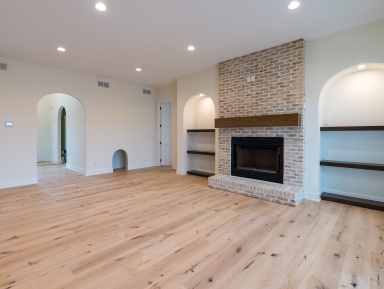 the great room of a home in LaGrange, Ohio