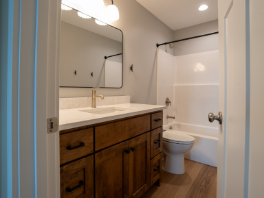 Custom A Frame Bathroom