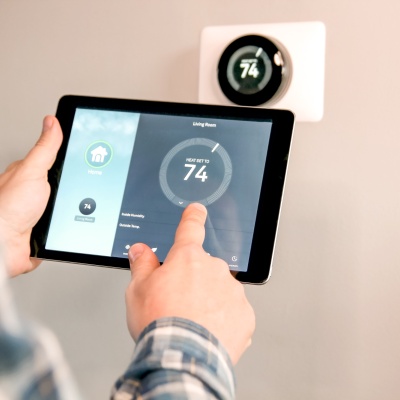 Capstone Custom Homes Smart Thermostat