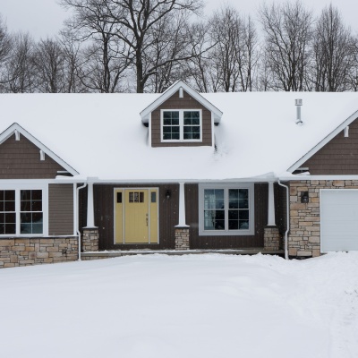 Capstone Custom Homes - Winter Build