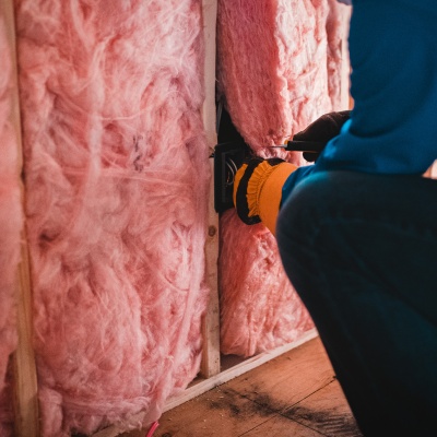 In wall insulation
