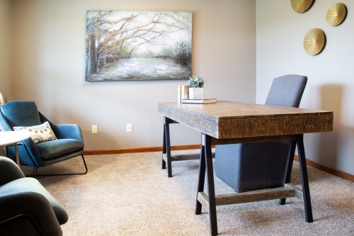 Custom Home - Wooster, OH - Home Office