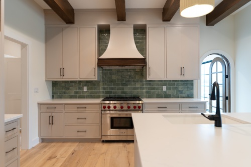a custom home in LaGrange, Ohio