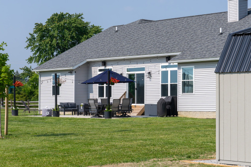 Capstone Custom Homes in the Summer
