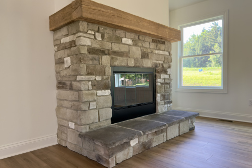 Capstone Custom Homes Fireplace
