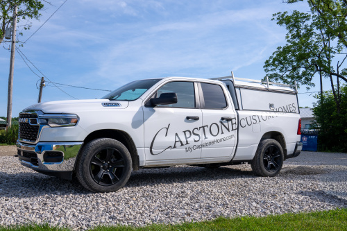 Capstone Custom Homes truck