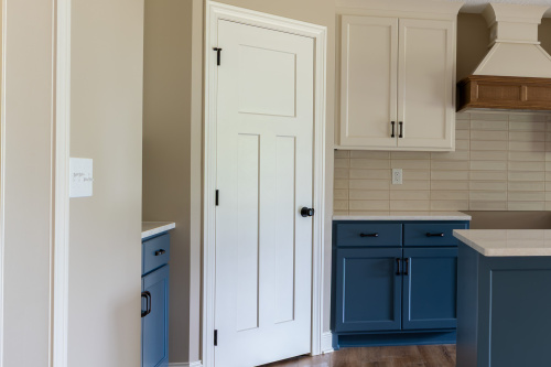Pantry placement in the kitchen